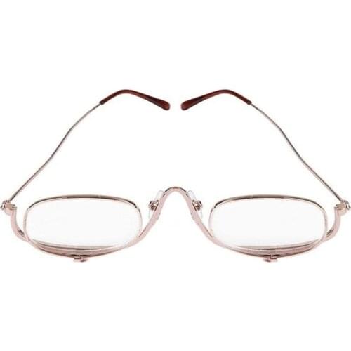 Magnifying Glass Reading Glasses Womens Old Age Makeup Metal Glasses Special Glasses Reading Glasses