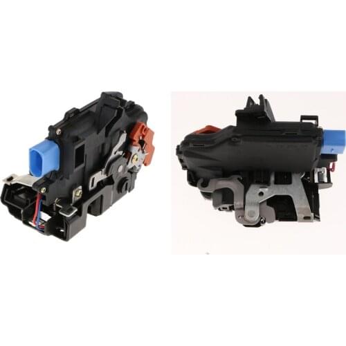 2 Pieces Rear Right Car Door Lock Actuator Latch Replaces for VW GOLF MK5 Touareg