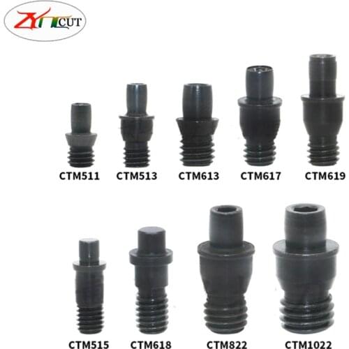 10Pcs M5x10 M5x13 M6x13 M6x19 M10x22 High hardness CNC turning tool bar center pin,Turning cutter bar Blade locking Plum blossom