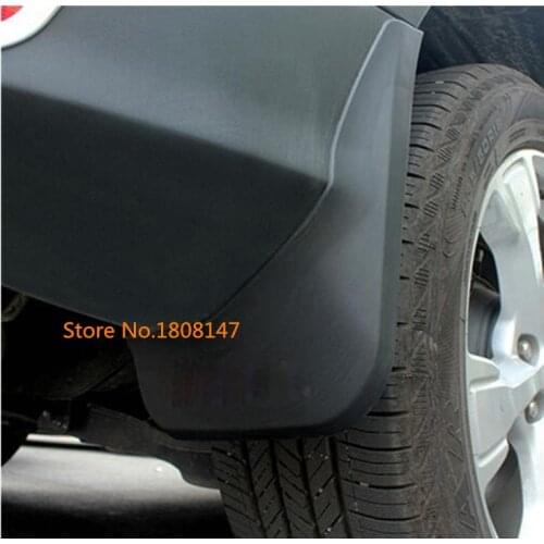 For Ford Kuga Escape 2017 2018 2019 2020 Car Sticker Fender Soft Mudguard Protection Flap Splash Mud Guard Frame Trim 4pcs