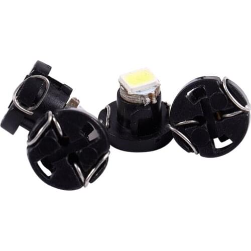 4pcs T3 White 1210 3528 SMD LED Dashboard Dash Light Lamp Bulb for Car