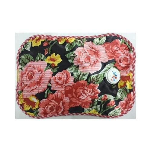 Free shipping Rose pattern hot water bag Charging electric explosion-proof hot water bag without water filling