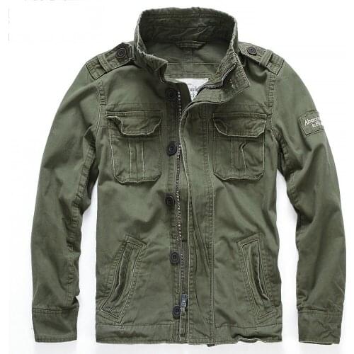 Free Shipping Vintage Tactical Jacket Man Winter Warm Overcoat Camouflage Windbreaker Air Force Mans Bomber Coat Trench Coat New