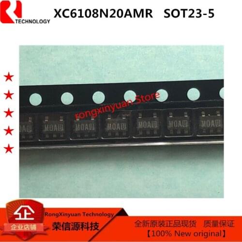 XC6108N20AMR MOAU MOA SOT23-5 XC6108 Voltage Detector with Separated Sense Pin and Delay Type Capacitor 100% New original