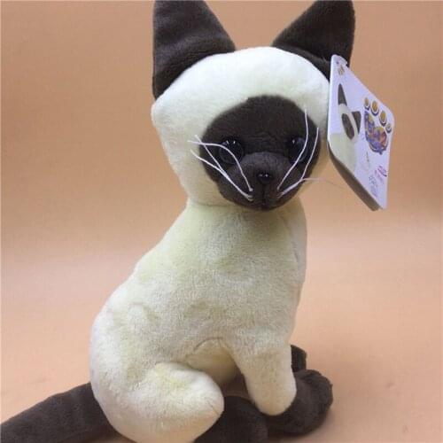 Japan Cartoon Cat Plush Toy Cute Animal Stuffed Dolls 25cm