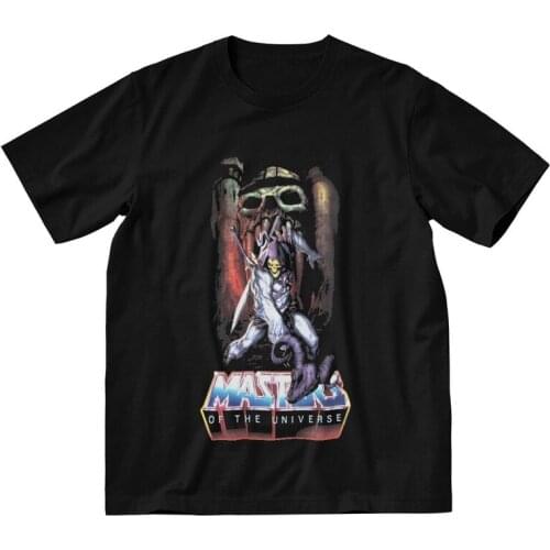 He-Man And The Masters Of The Universe T Shirts Men Short Sleeve 100% Cotton T-shirts Skeletor Tees Top Streetwear Tshirts Gift