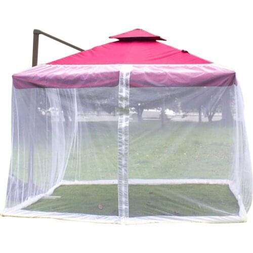 Regenschirm Tischschirm Abdeckung Parasol Net Cover Straight Umbrella For Outdoor Garden Yard Camping Terrassennetz