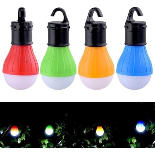 Camping Hanging LED Light Bulb Tent Fishing Outdoors Work Emergency Decoration Lamp RV Camper Car Accessories Universal