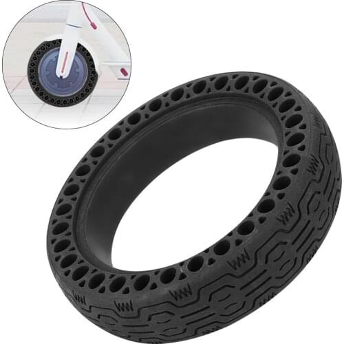 For Xiaomi M365/ M 365 Pro Tire Hollow Tyre Anti-puncture Non-slip Solid Tyre Wheel Electric Scooter Replacement Tire