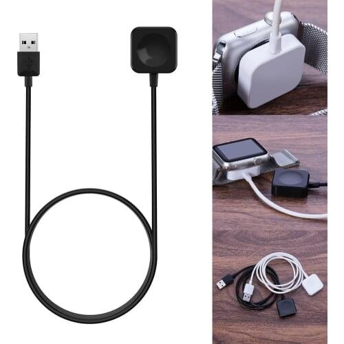 Portable Wireless Charger Magnetic Charging Cable for iWatch Apple Watch 38mm & 42mm 1 2 3 Series Universal USB Magnetic Charger