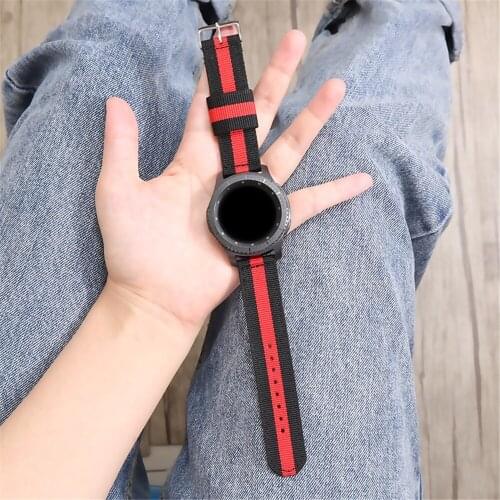 Gear S3 Frontier bands for samsung galaxy watch 3 45mm 41mm 46mm strap 20mm 22mm for huawei watch gt 2e amazfit bip gts strap