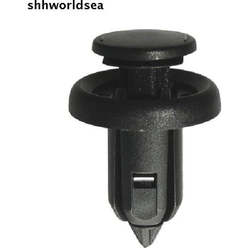 Shhworldsea polyformaldehyde black push type retaier for honda