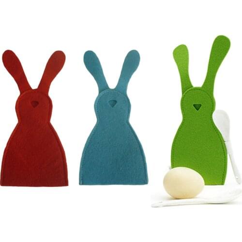 Cute Rabbit Shaped Easter Eggs Cover Holder for Children Fun Game Decoration