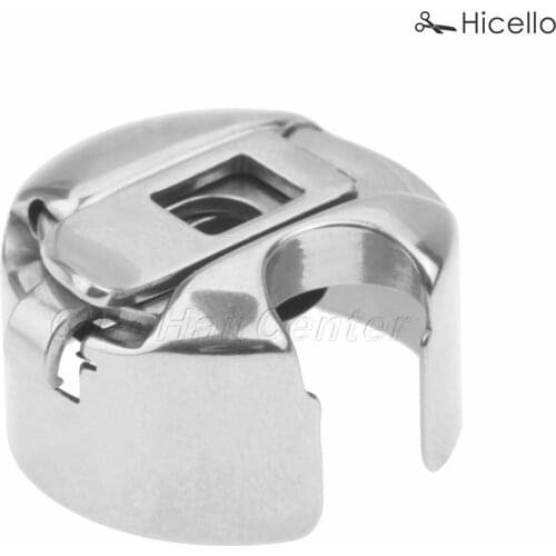 Industrial Sewing Machine Bobbin Case Steel Silver 1/8 for lockstitch Brother/SINGER/PFAFF/JUKI/WINSEW/PROSEW machine Hicello