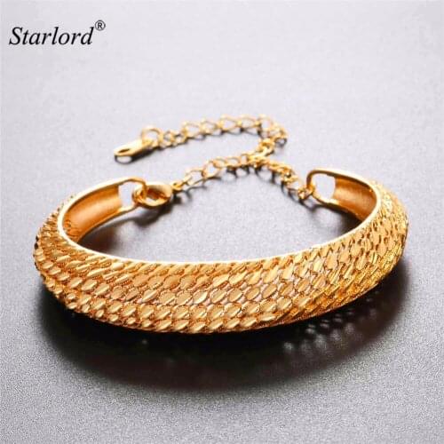 Vintage Bracelet Bangle Holllow out Design Gold/Silver Color Resizable Leaf Bangle For Women H2664