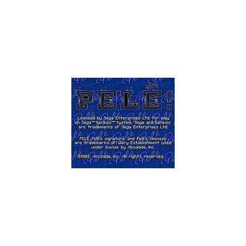 PELE - 16 bit MD Games Cartridge For MegaDrive Genesis console