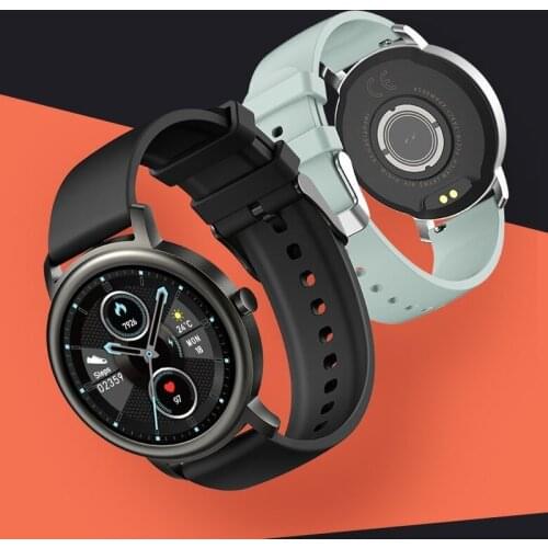 24h Bio Heart Rate Monitor 12 Sport Modes Custom Dial IP68 Waterproof BT5.0 Smart Watch
