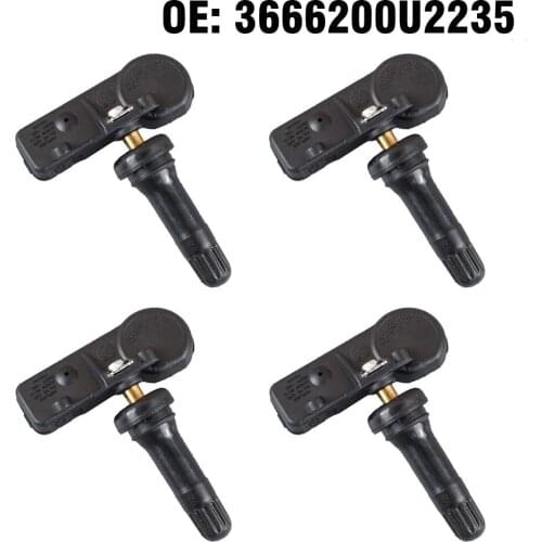 4 PCS Car Tire Pressure Monitor Sensor TPMS 433mhz For Beiqi Huansu JAC Saic Maxus ZOTYE