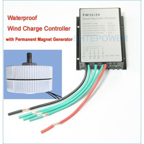 400W 24V generator system for DIY with wind controller for Wind Turbines system Rated rotated speed 950r/m