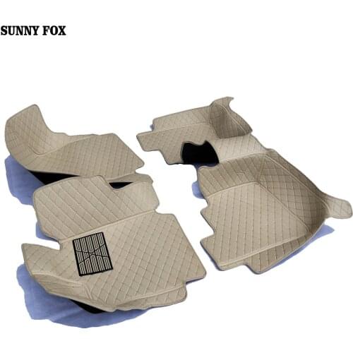 Car floor mats for Kia Optima K5 Forte K3 Sportage Sorento Carens 5D all weather car-styling carpet rugs liners