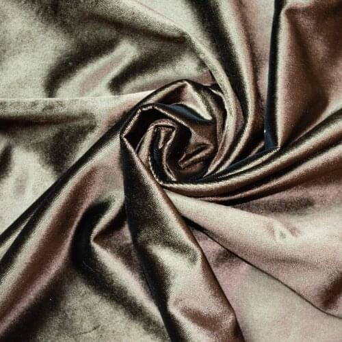 Powder Coffee Curtain Velvet Fabric 145 cm width 10 mt'ye up cut