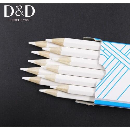 White Markers Soluble Water Erasable Pens for Leather Fabric Marking Pens DIY Needlework Sewing Tools