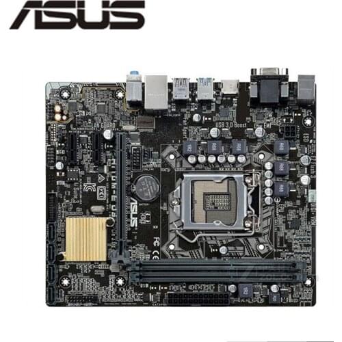 For Asus H110M-E D3 Original Used Desktop Intel H110 H110M DDR3 Motherboard LGA 1151 i7/i5/i3 USB3.0 SATA3