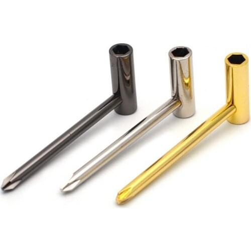 Guitar Wrench Adjustable Wear-resistant Metal High Strength Guitar Neck Wrench for Beginner