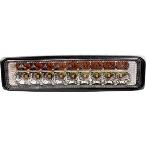 Hot Sale LED Work Light Multi-function Waterproof 18LED Work Light Bar 18W 3030 1080LM Dual-Color Spot Lamp for Boat