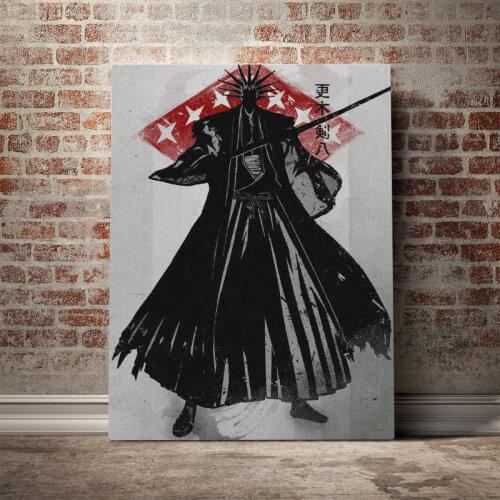 Zaraki Kenpachi BLEACH Poster Canvas Wall Art Decoration prints for living Kid Children room Home bedroom decor painting