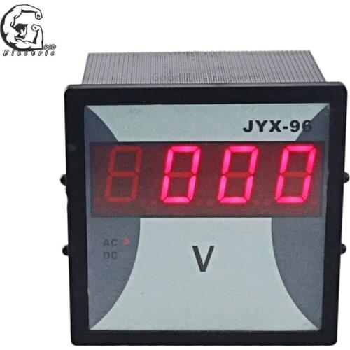 Supply high quality JYX-96 AC220V digital voltmeter digital voltmeter AC DC voltmeter