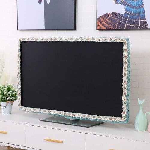 New Always-on TV Computer Frame Decoration Ferrule TV Dust Cover TV Circle Modern Minimalist plinth covers elastic