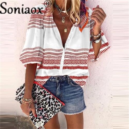 Soniaox Women's Oversized Shirts