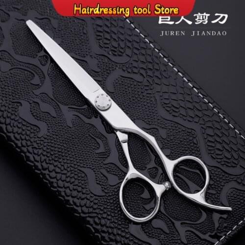 "Japanese VG10 Cobalt Alloy Scissors for Cutting Hair Damascus Professional Hairdressing Scissors for Barber Shop Supplies Teeth