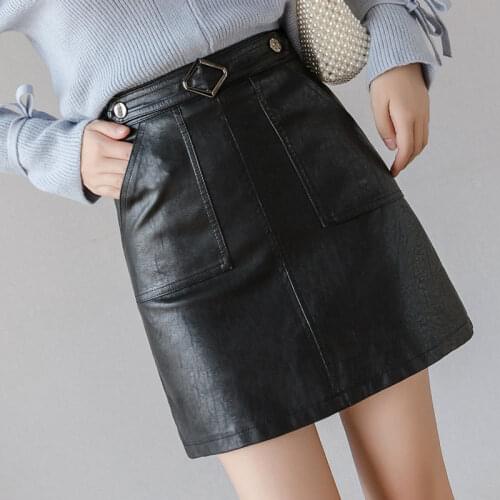 Женские кожаные юбки Yunyiwa China At AliExpress