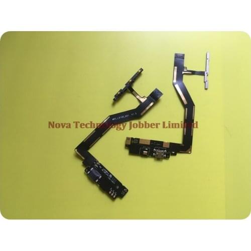 Wyieno M5 Charging Port For BQ Aquaris M5 Micro USB Charger Connector Flex Cable Replacement Parts + tracking