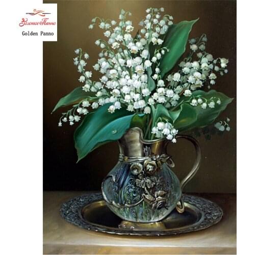 Diamond Painting Full Square 5D Diy Daimond Embroidery Diamant Mosaic Sale Displasy Broderie Diamant Belarusian flower 02