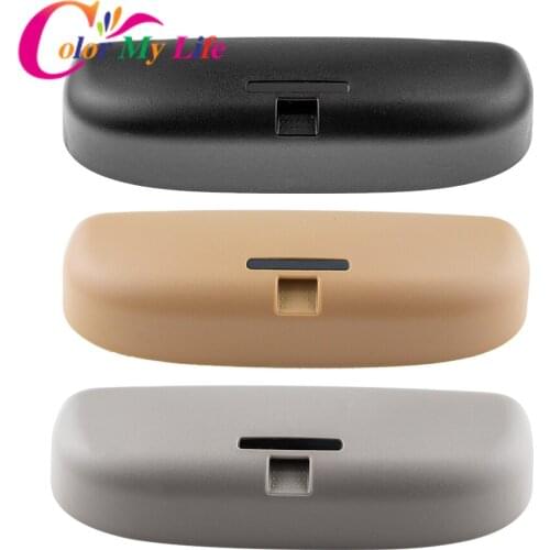 Color My Life ABS Car Sunglasses Case Holder Glasses Storage Box Fit for Toyota Highlander 2013 - 2021 Accessories