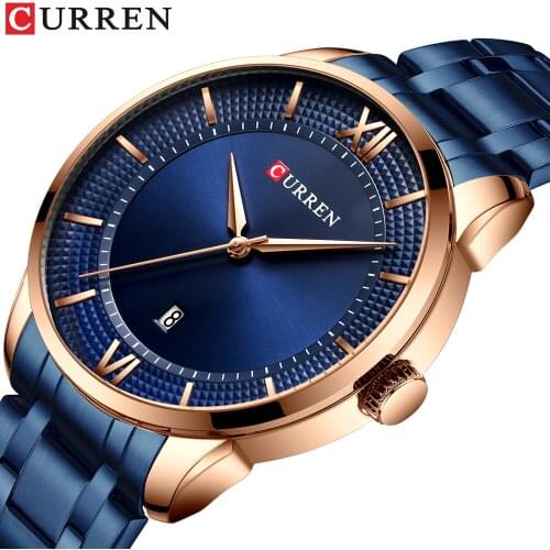 CURREN unique style designer design mens watch, casual meeting fashion watch, quartz waterproof mens watch