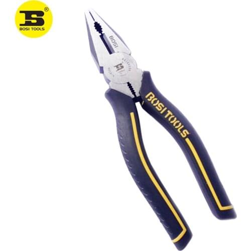 New BOSI 6" /160mm Electrical Combination Cutter Pliers,60#CR-V