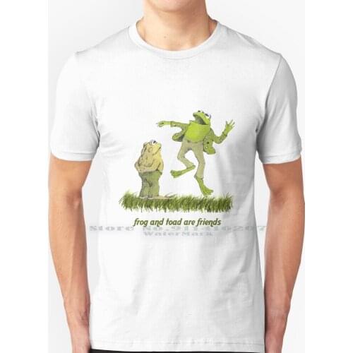 Frog And Toad Forever T Shirt 100% Pure Cotton Frog And Toad Frog Toad Cottagecore Frogs Cute Meme Toads Adorable Animals
