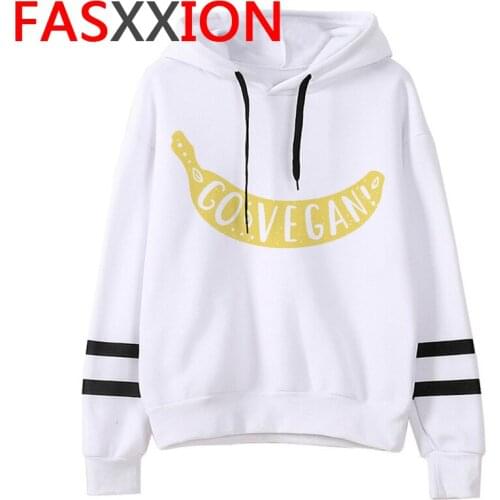 Vegan hoodies female plus size Oversized grunge hip hop women clothing grunge Oversized