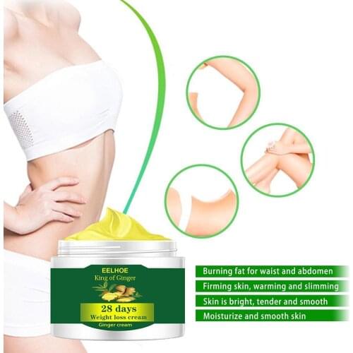 Weight Loss Cream Ginger Fat Burning Cream Anti-cellulite Full Body Slimming Massaging Cream Leg Body Waist Effective Reduce