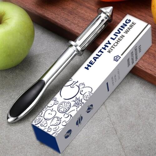 Multifunctional Stainless Steel Vegetable Fruit Peeler Kitchen Peeling Kit for Carrot Potato Cucumber Slicer Shredded Cutter