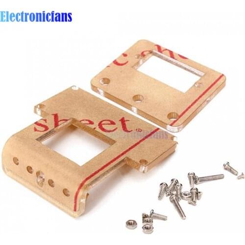 DIY Kit HC-SR04 Mounting Bracket for Ultrasonic Ranging Module Analog Servo HC-SR04 Ultrasonic Sensor SG90 Steering Gear