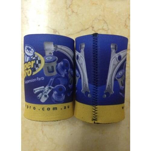 5MM thickness stubby neoprene can cooler with cusomized logo printing
