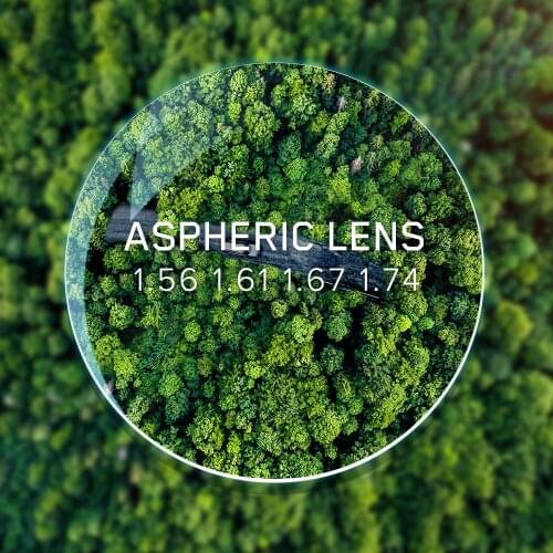 Optical Prescription Lens Myopia Hyperopia Presbyopia Glasses Lenses CR-39 Resin 1.56 1.61 1.67 1.74 Aspheric Eyeglasses Lenses