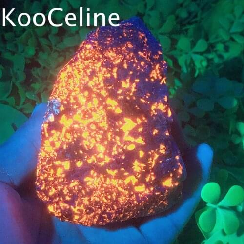 Natural Crystals Quartz Flame Yooperlite Ore Stones Energy Reiki Specimen Aquarium Home Room Decoration Accessories Gemstone