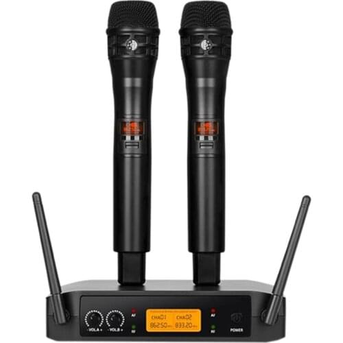 Professional Handheld UHF Wireless Microphone Handheld Microphone KTV Microphone Wireless Microphone