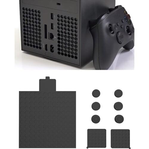 Dust Plugs For Xbox Series X Dust Plugs Set Anti-dust For Xbox Series X Console Dustproof For Game Consoles Games Accessories